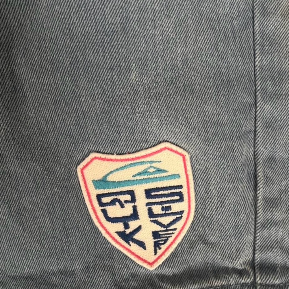 Quiksilver Slate Blue Shorts Stranger Things - Picture 5 of 8